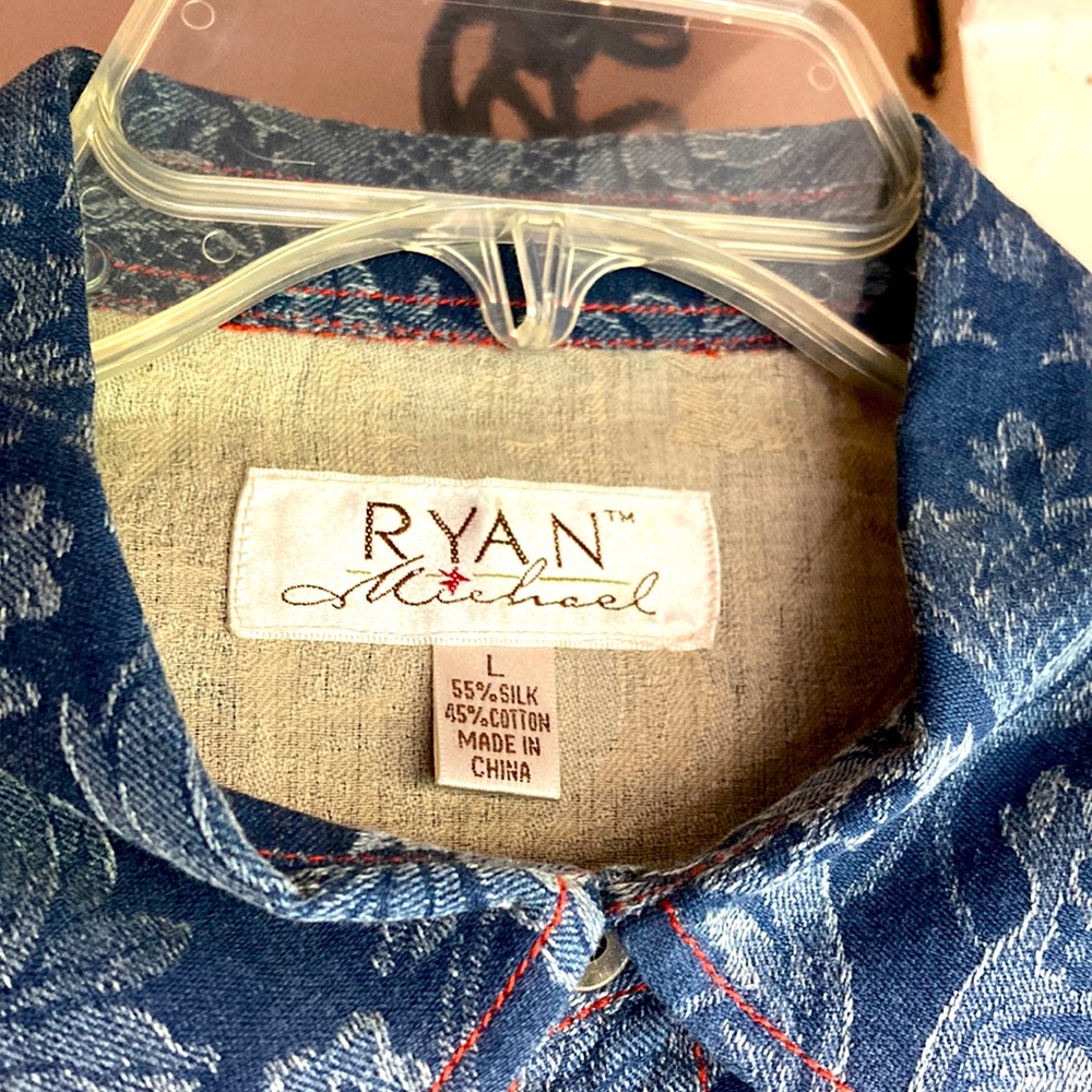 Ryan Michael snap shirt